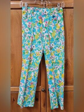 EUC | Zara Floral Lightweight Linen Blend Pants